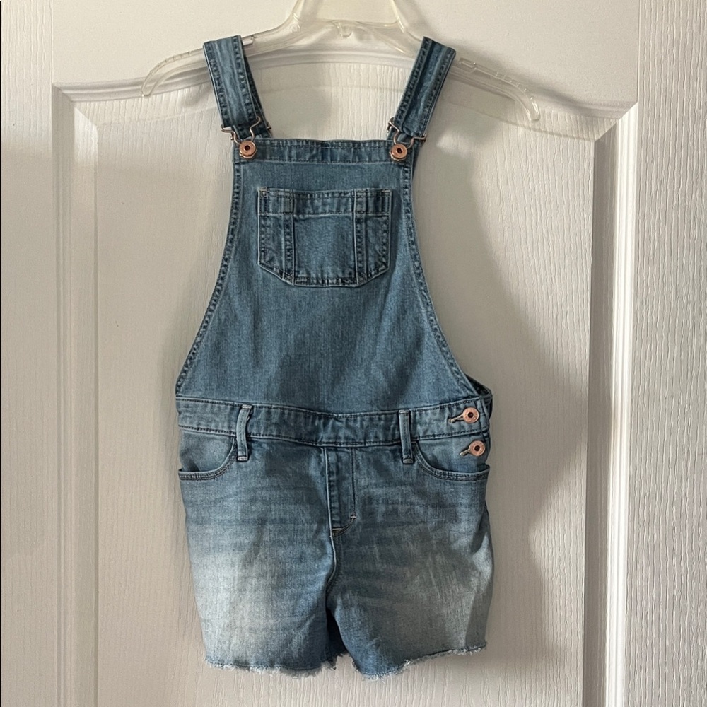 Abercrombie Kids Light Blue Denim Overalls